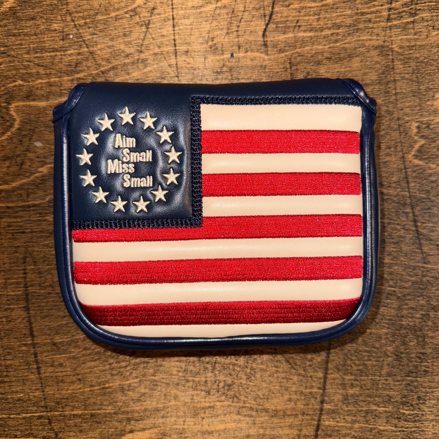 "Aim Small Miss Small" Mallet Putter Cover