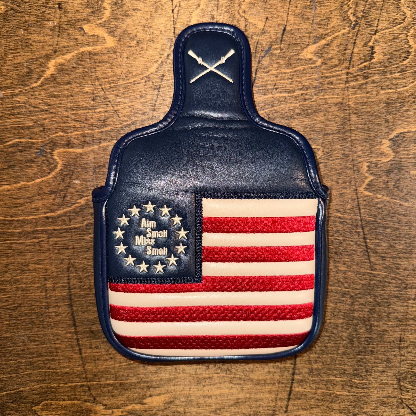 "Aim Small Miss Small" Mallet Putter Cover