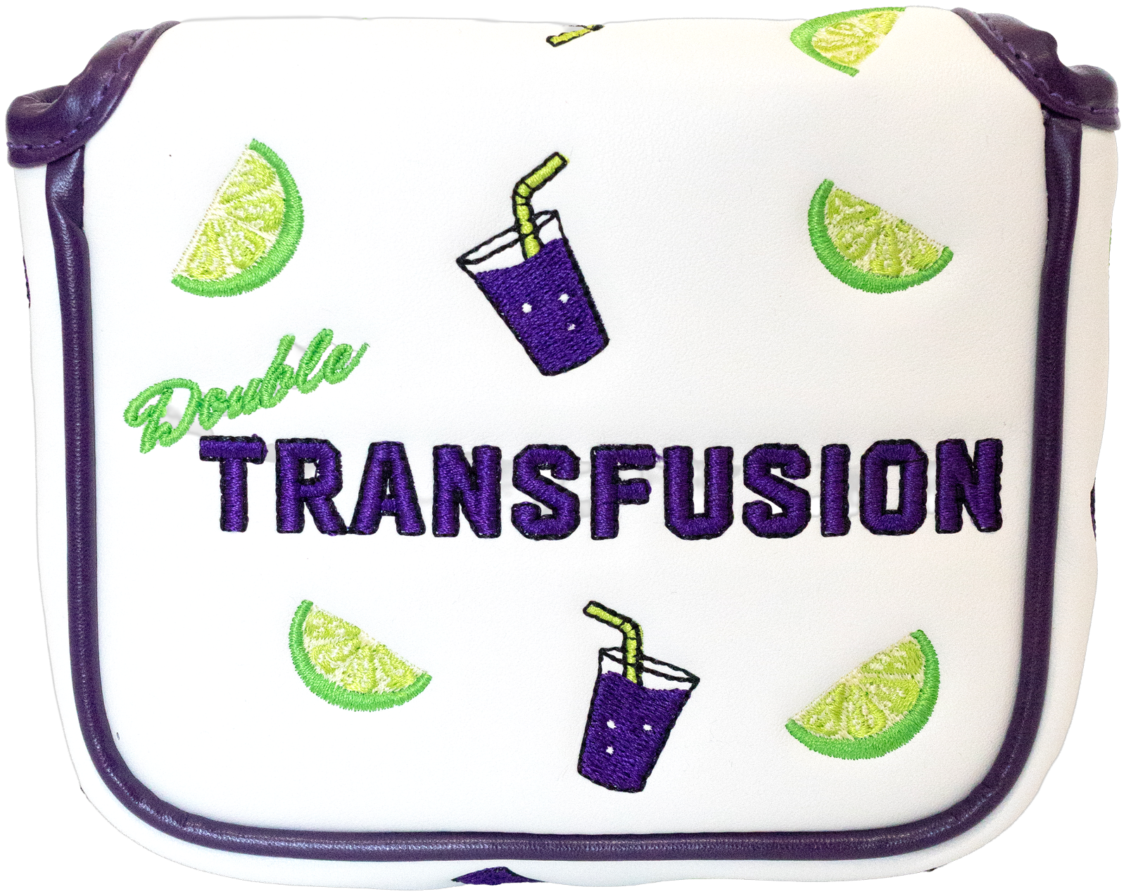 "Double Transfusion" Standard Mallet Putter Cover