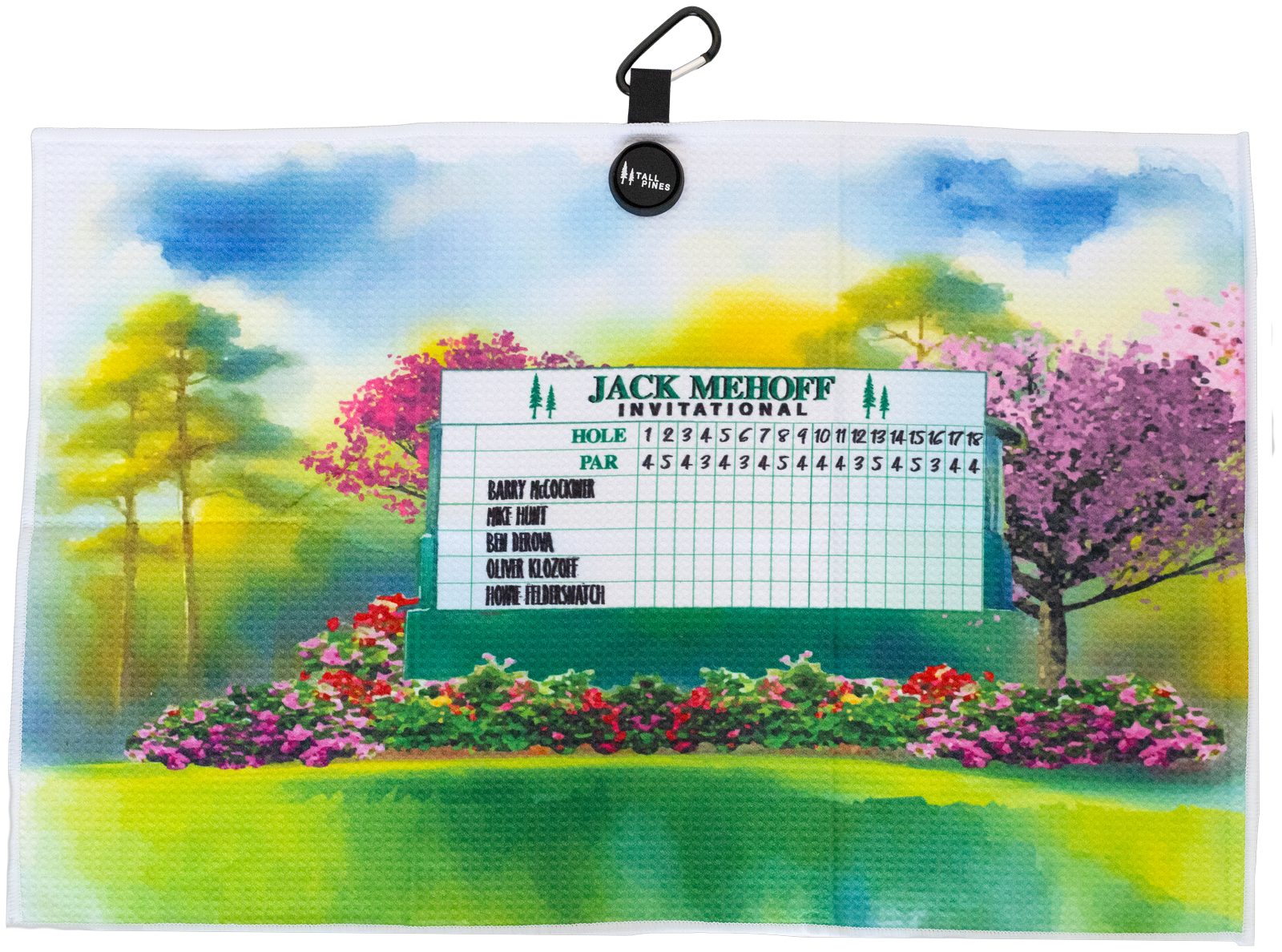 "Jack Mehoff Invitational" Magnetic Golf Towel