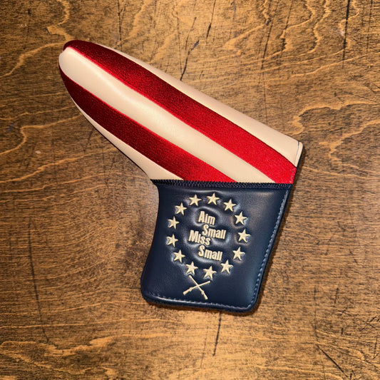 "Aim Small Miss Small" Blade Putter Cover