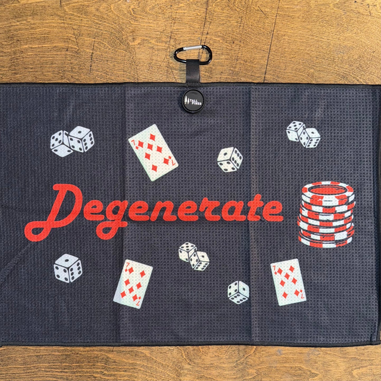"Degenerate" Magnetic Golf Towel