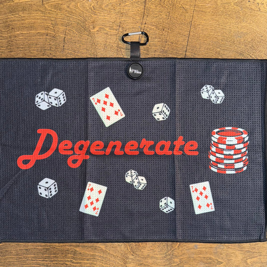 "Degenerate" Magnetic Golf Towel
