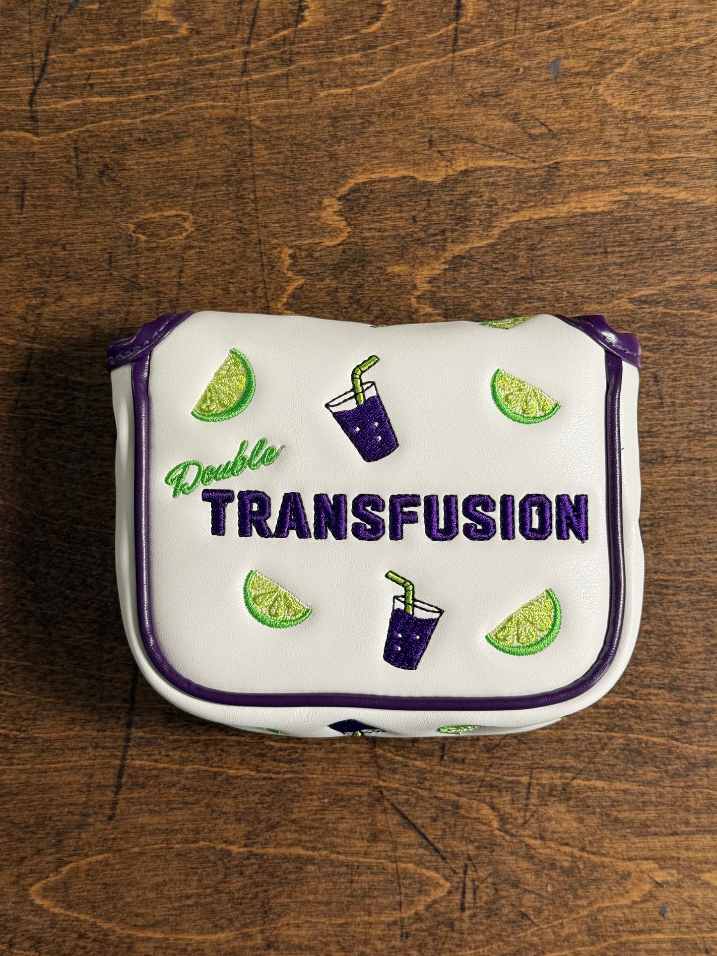 "Double Transfusion" Standard Mallet Putter Cover