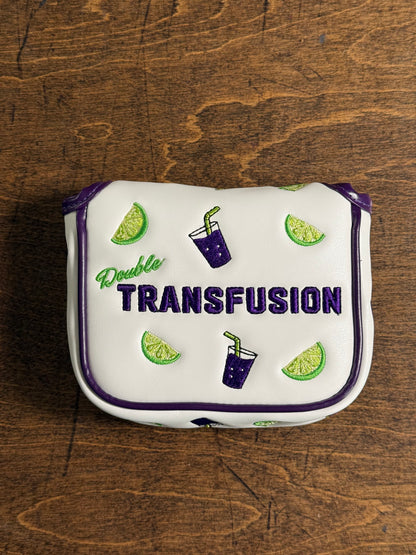 "Double Transfusion" Standard Mallet Putter Cover