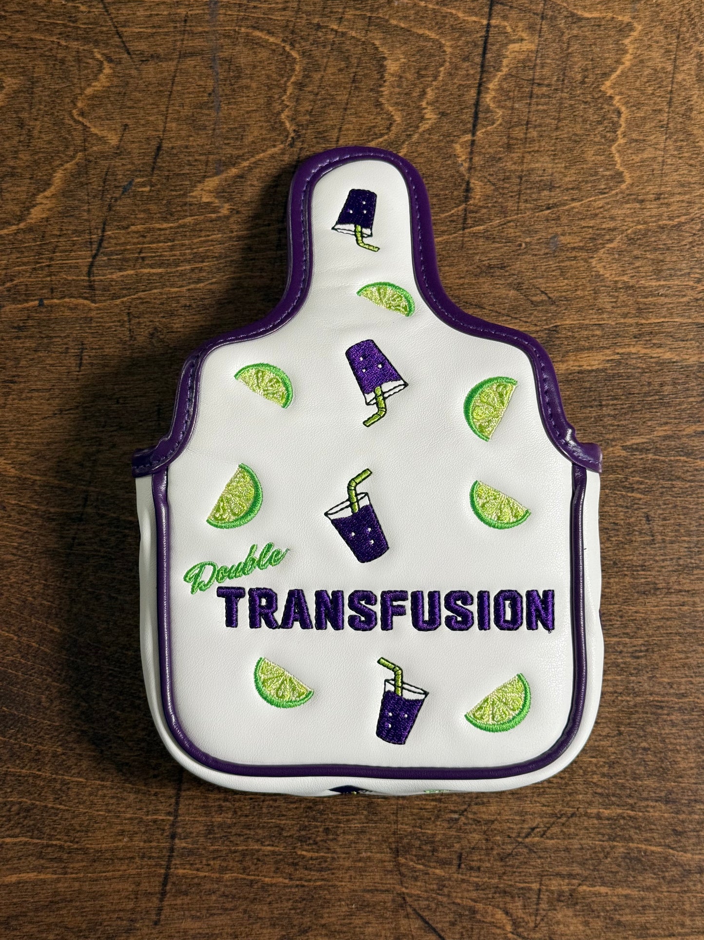 "Double Transfusion" Standard Mallet Putter Cover