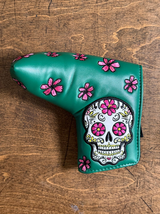 "Augusta Sugar Skull" Blade Putter Cover