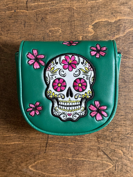 "Augusta Sugar Skull" Center/DF3 Mallet Putter Cover
