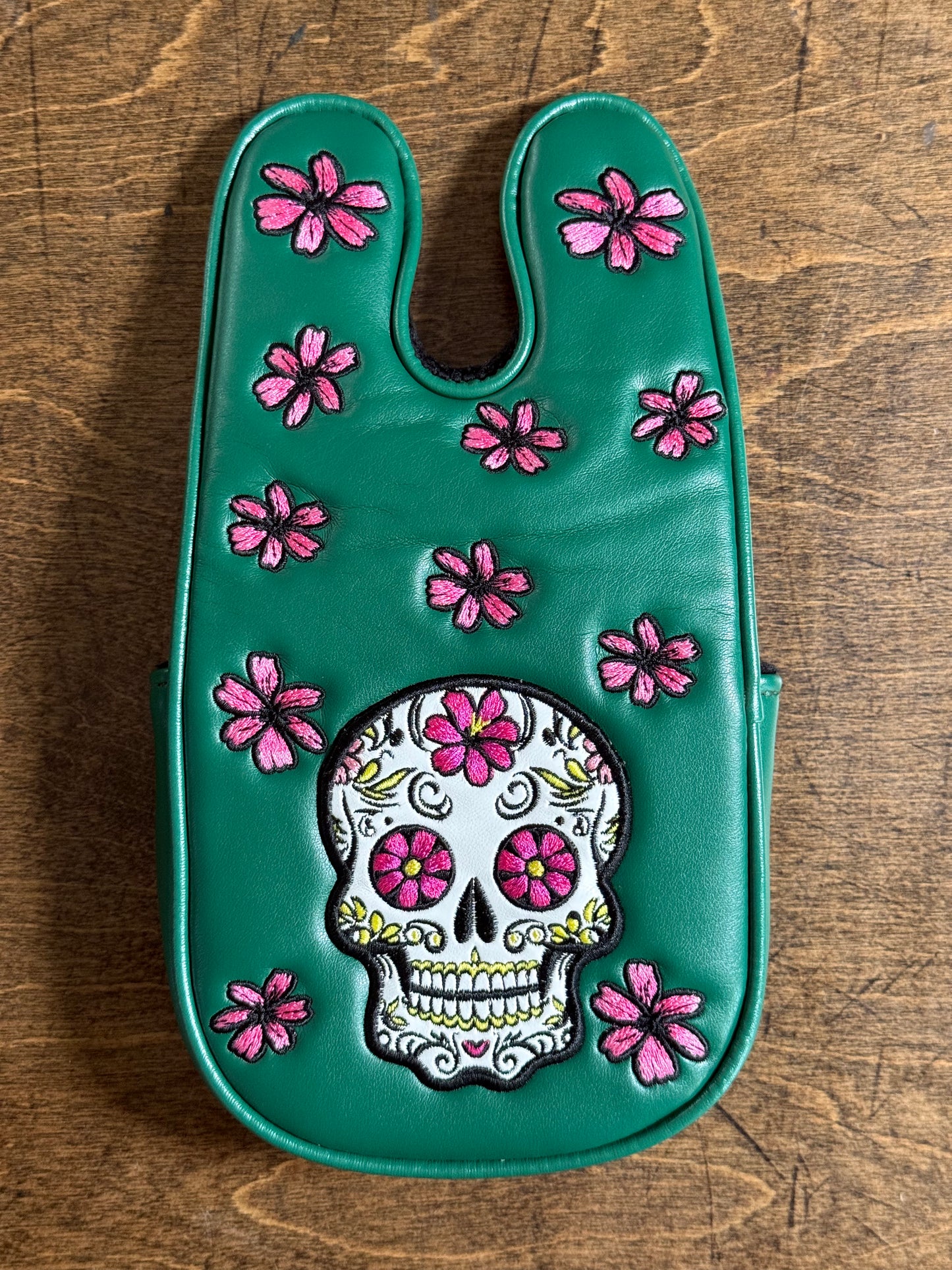 "Augusta Sugar Skull" Center/DF3 Mallet Putter Cover