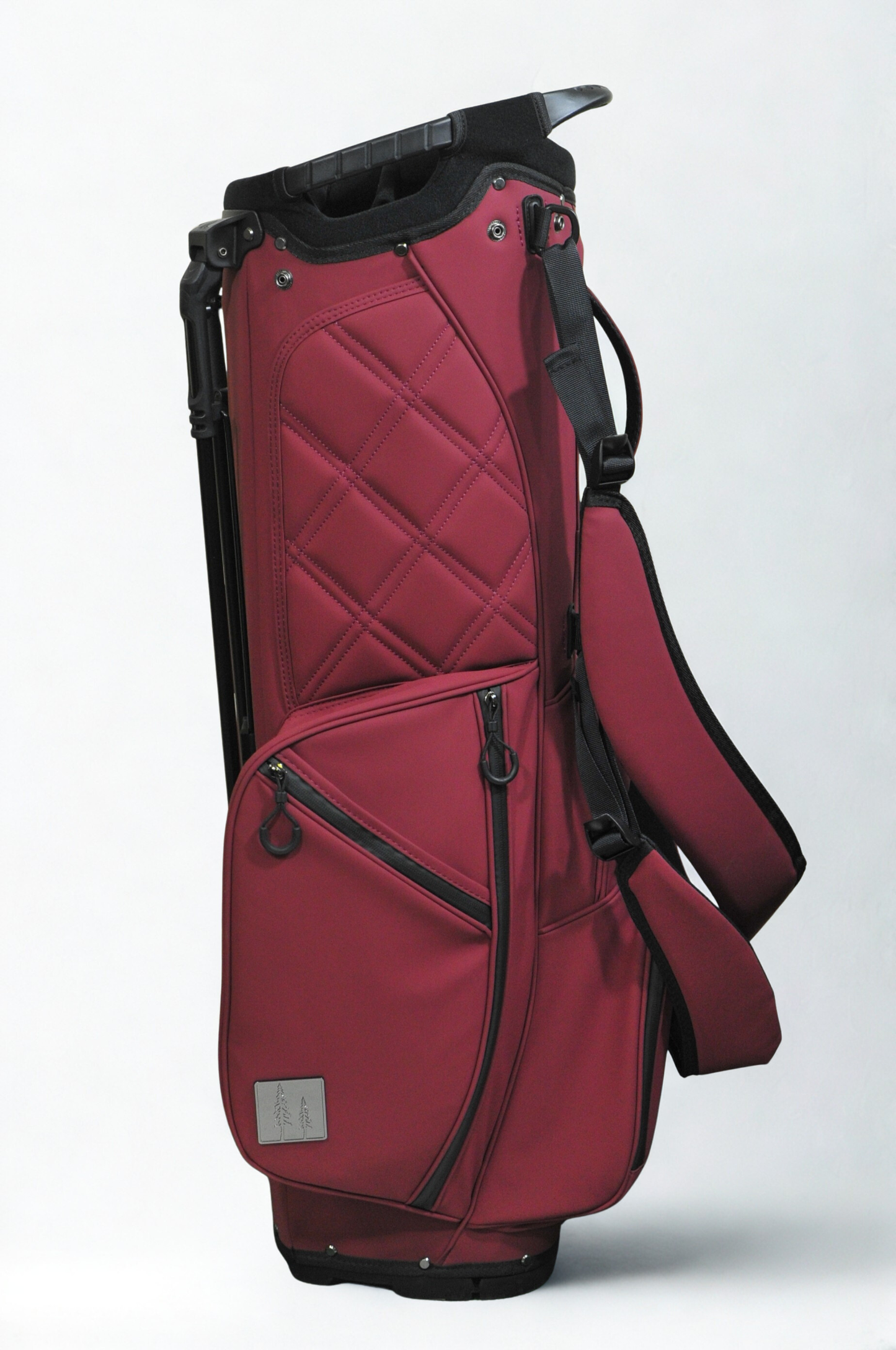 "The Producer" Stand Bag - Bordeaux Red