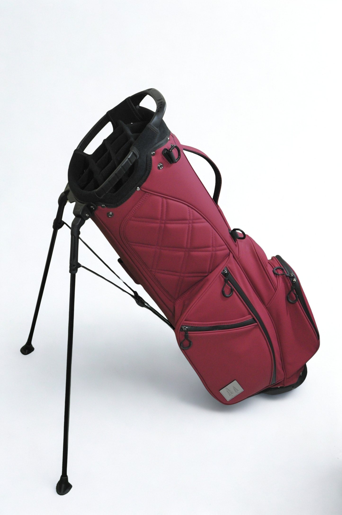 "The Producer" Stand Bag - Bordeaux Red