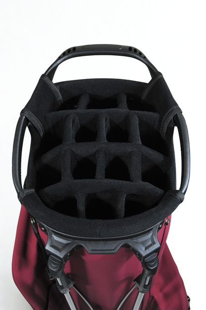 "The Producer" Stand Bag - Bordeaux Red