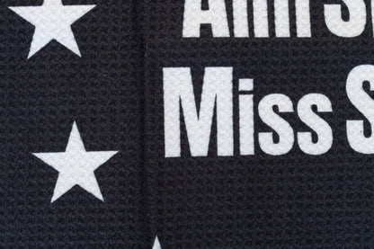 "Aim Small Miss Small" Magnetic Golf Towel