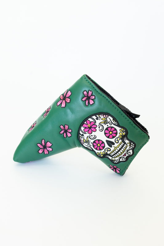 "Augusta Sugar Skull" Blade Putter Cover