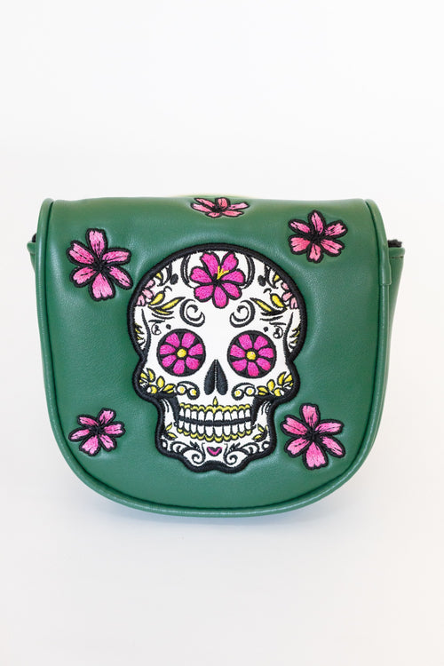 "Augusta Sugar Skull" Center/DF3 Mallet Putter Cover