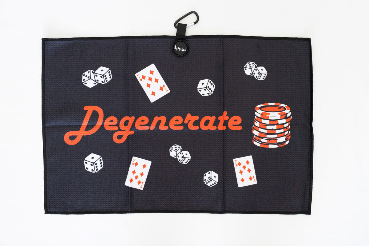 "Degenerate" Magnetic Golf Towel