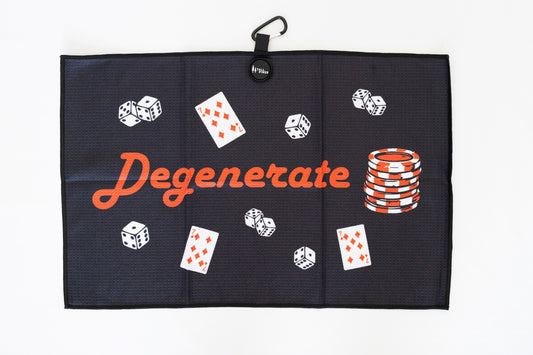 "Degenerate" Magnetic Golf Towel