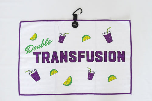 "Double Transfusion" Magnetic Golf Towel