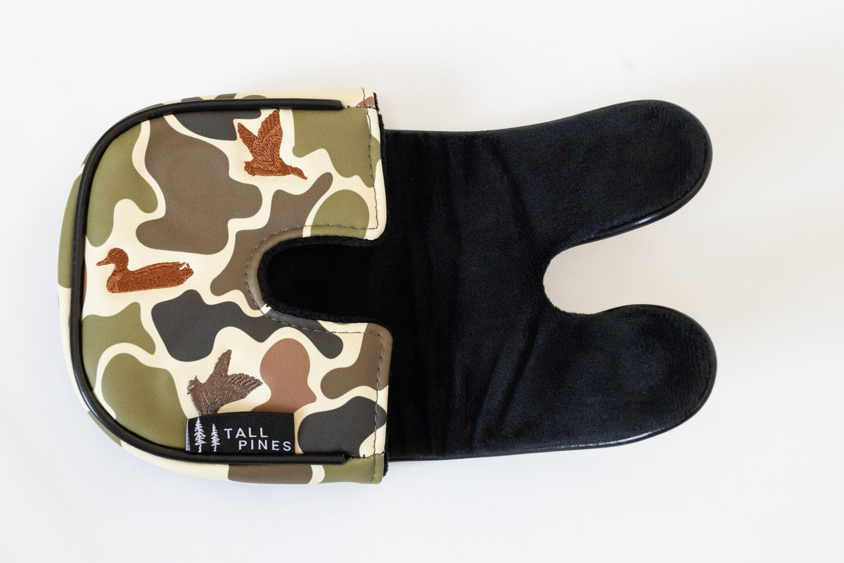 "Duck Camo" Center/DF3 Mallet Putter Cover