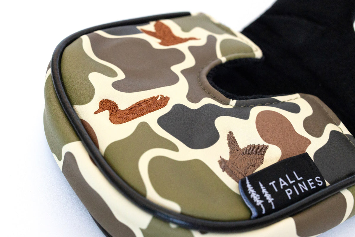 "Duck Camo" Center/DF3 Mallet Putter Cover