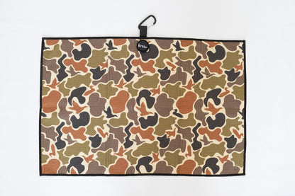 "Duck Camo" Magnetic Golf Towel