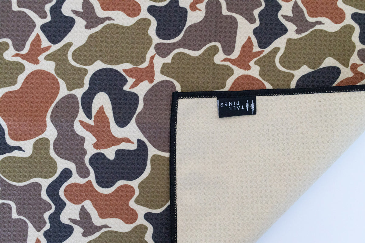 "Duck Camo" Magnetic Golf Towel