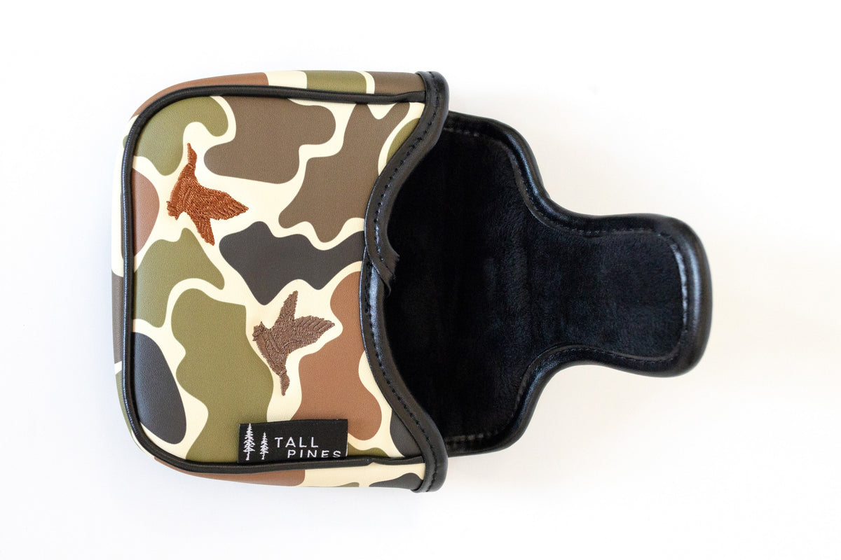 "Duck Camo" Standard Mallet Putter Cover