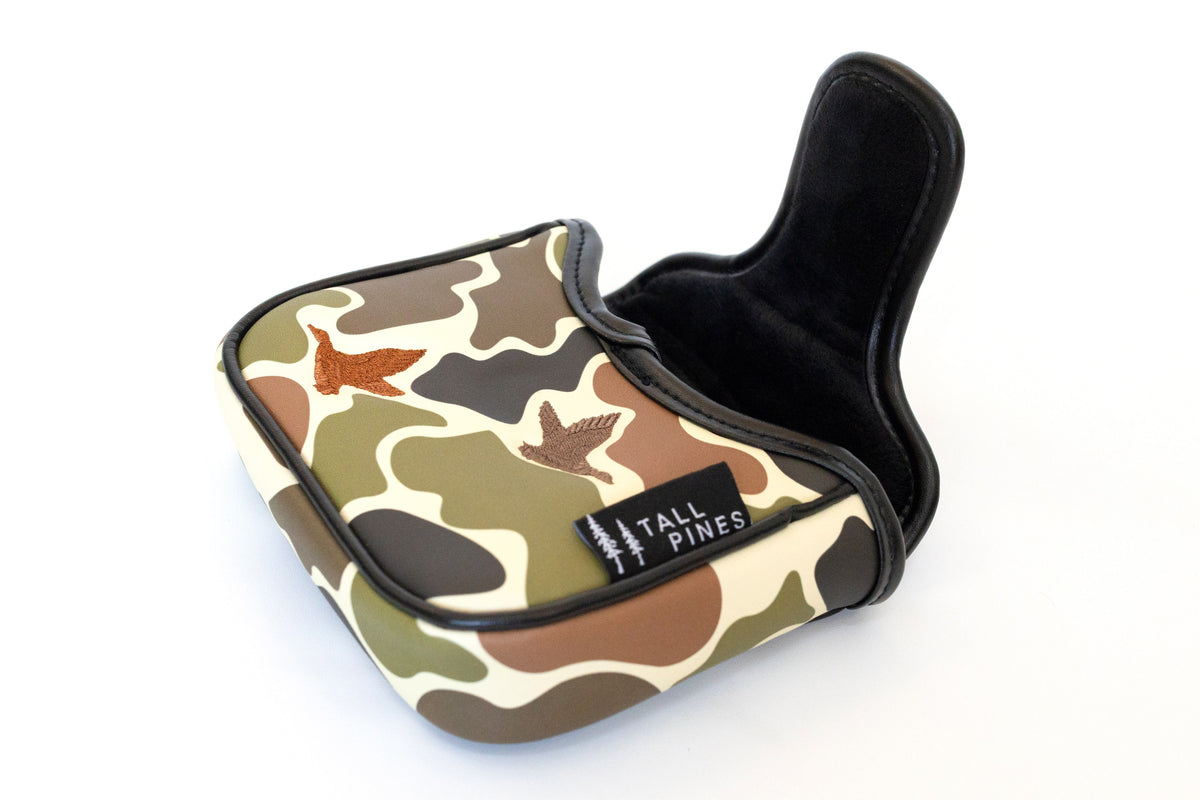 "Duck Camo" Standard Mallet Putter Cover