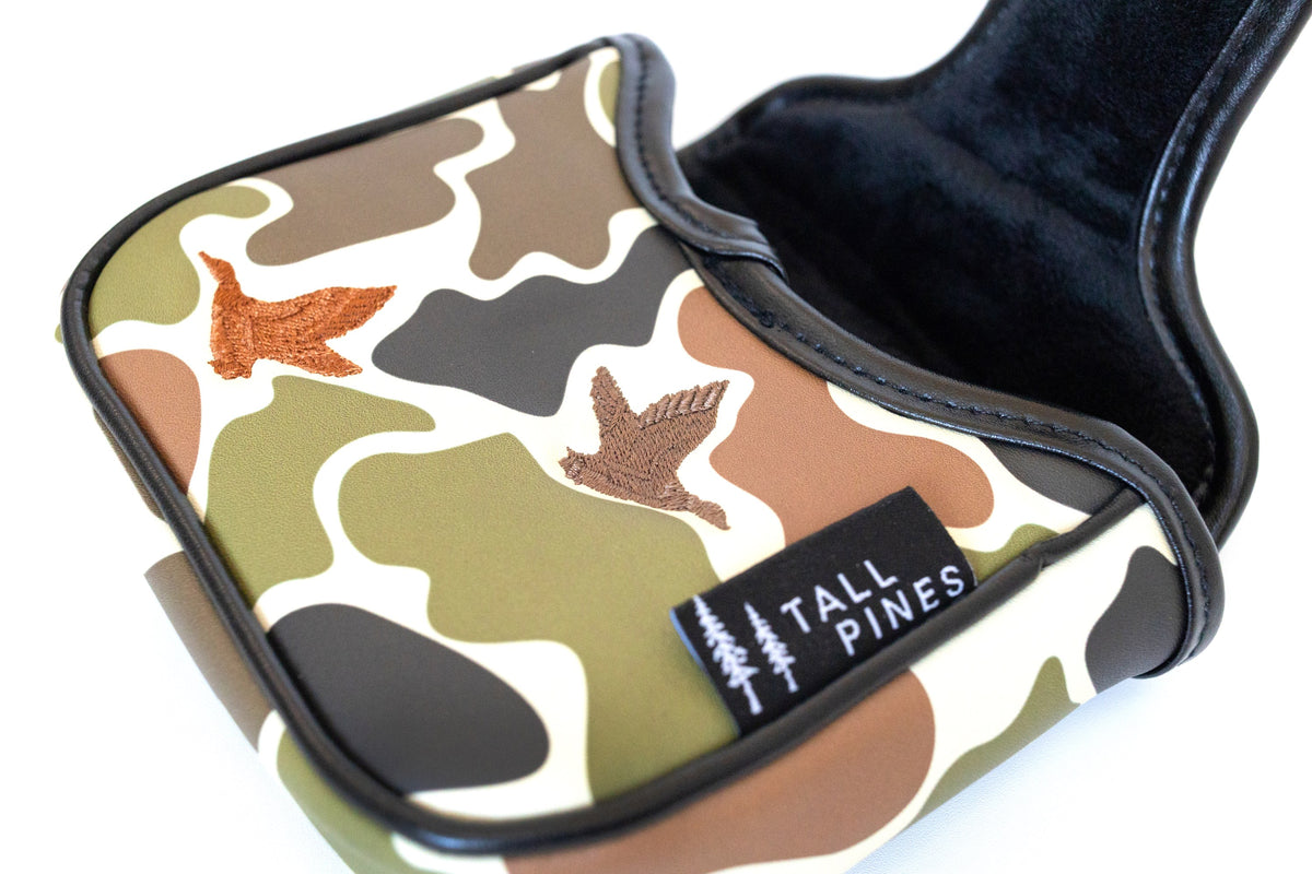 "Duck Camo" Standard Mallet Putter Cover