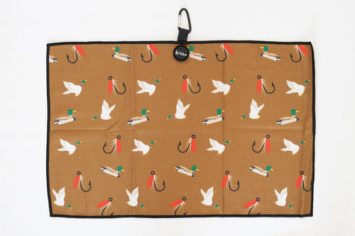 "Duck Hook" Magnetic Golf Towel