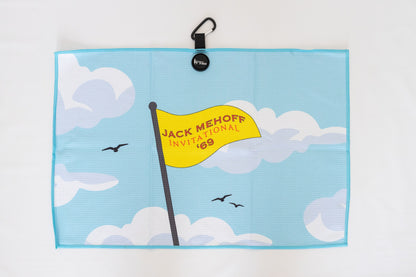 "Jack Mehoff Flag" Magnetic Golf Towel