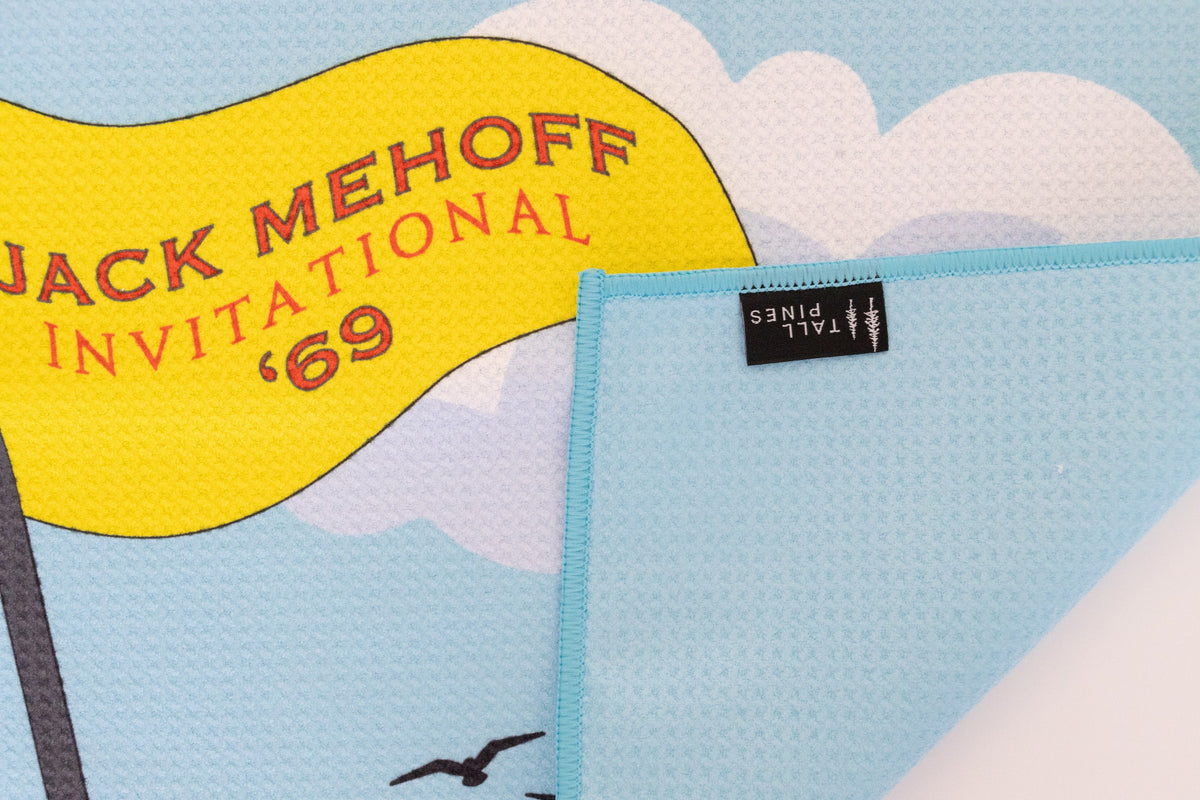 "Jack Mehoff Flag" Magnetic Golf Towel