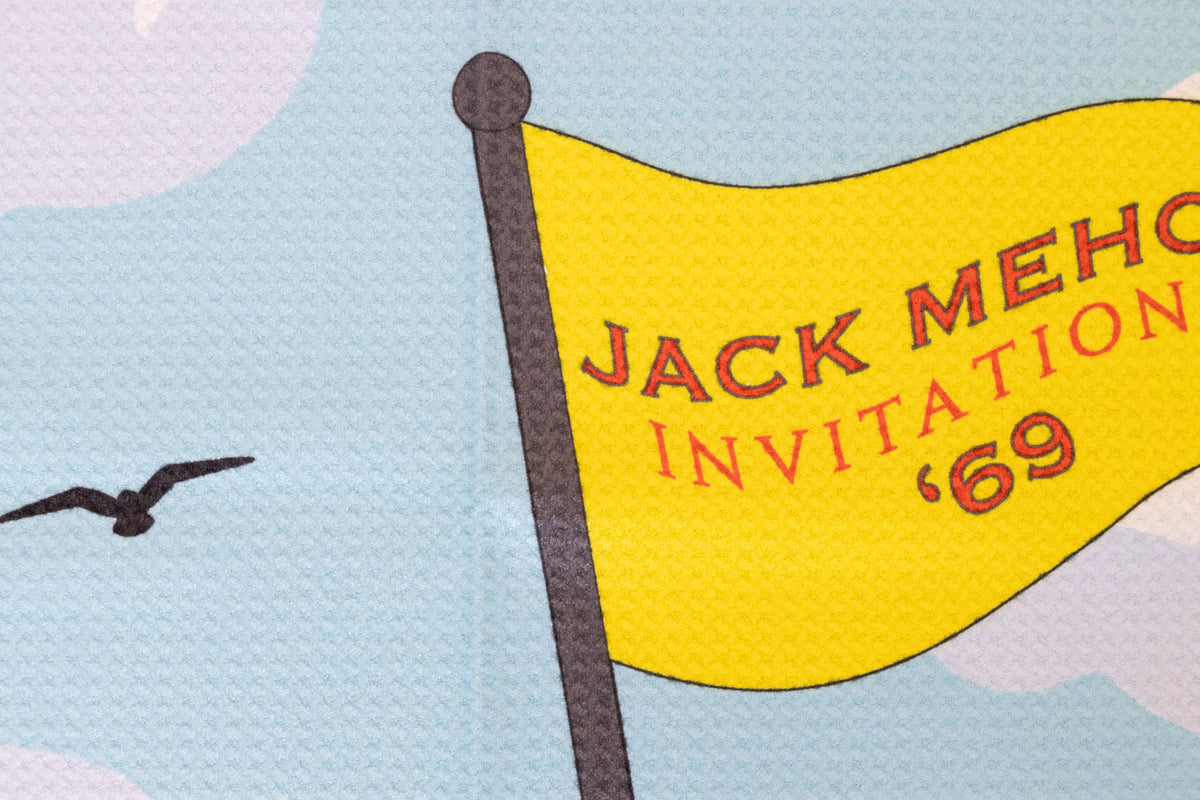 "Jack Mehoff Flag" Magnetic Golf Towel