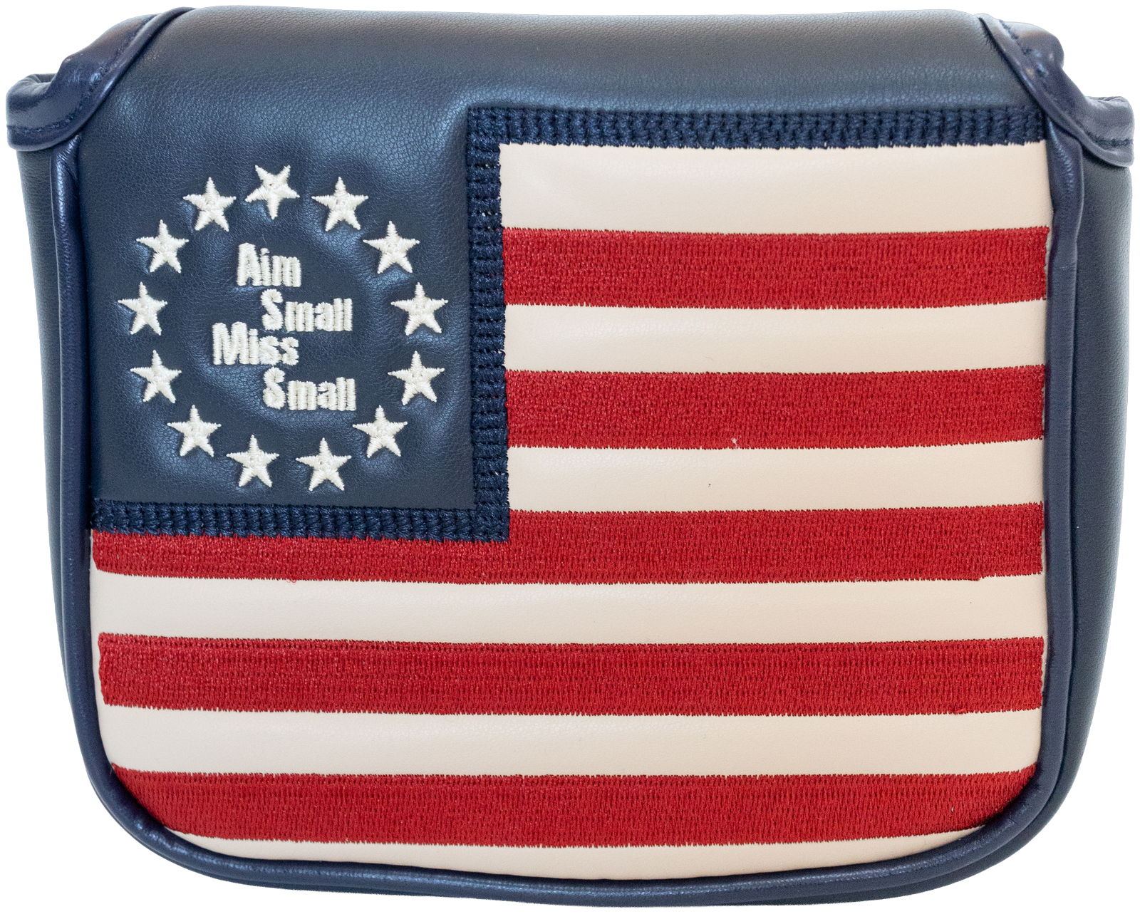 "Aim Small Miss Small" Standard Mallet Putter Cover