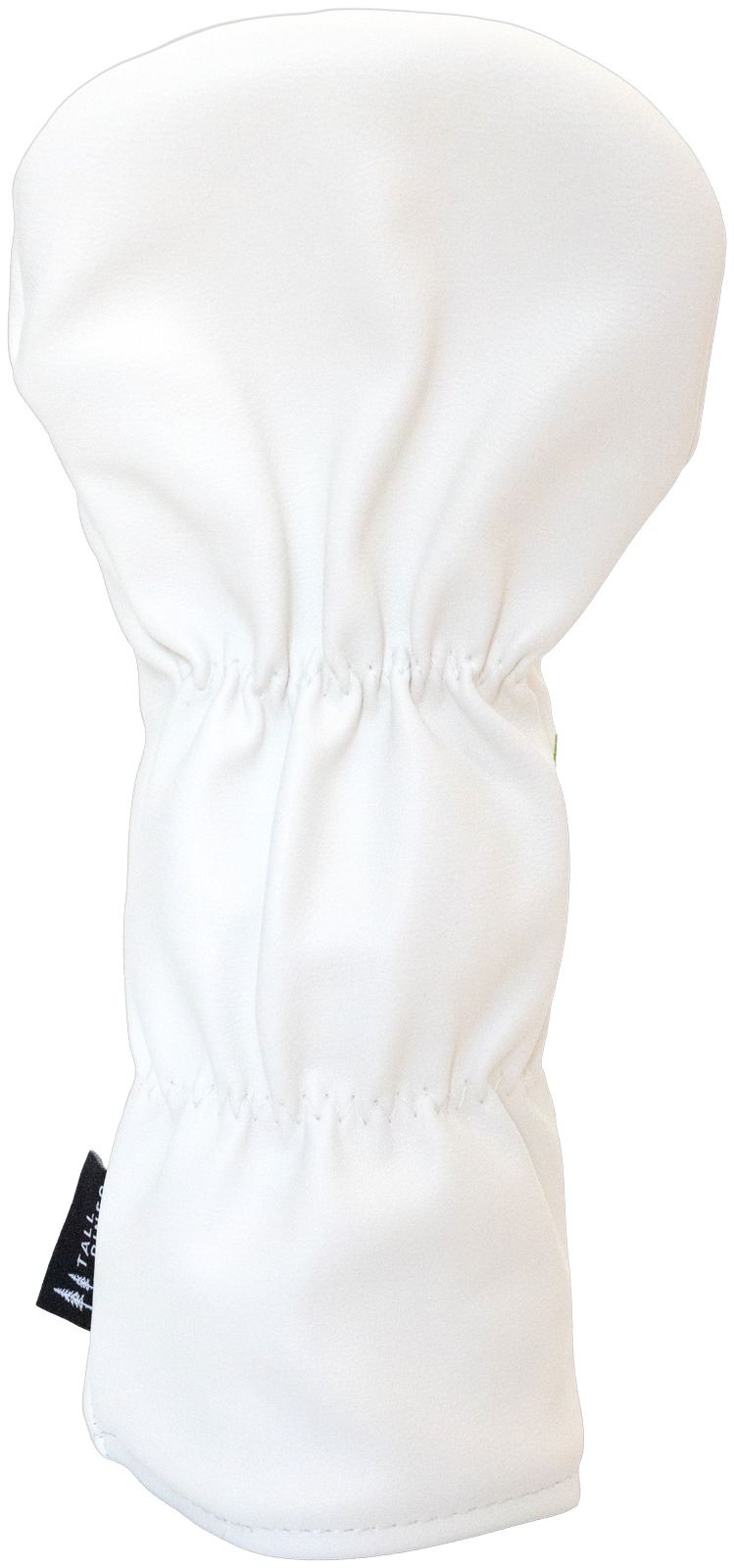 "Double Transfusion" fairway wood headcover by Tall Pines Golf, front view