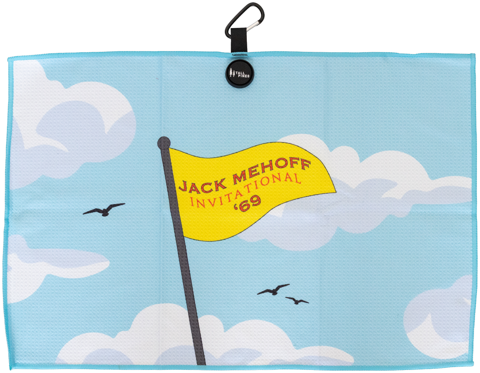 "Jack Mehoff Flag" Magnetic Golf Towel