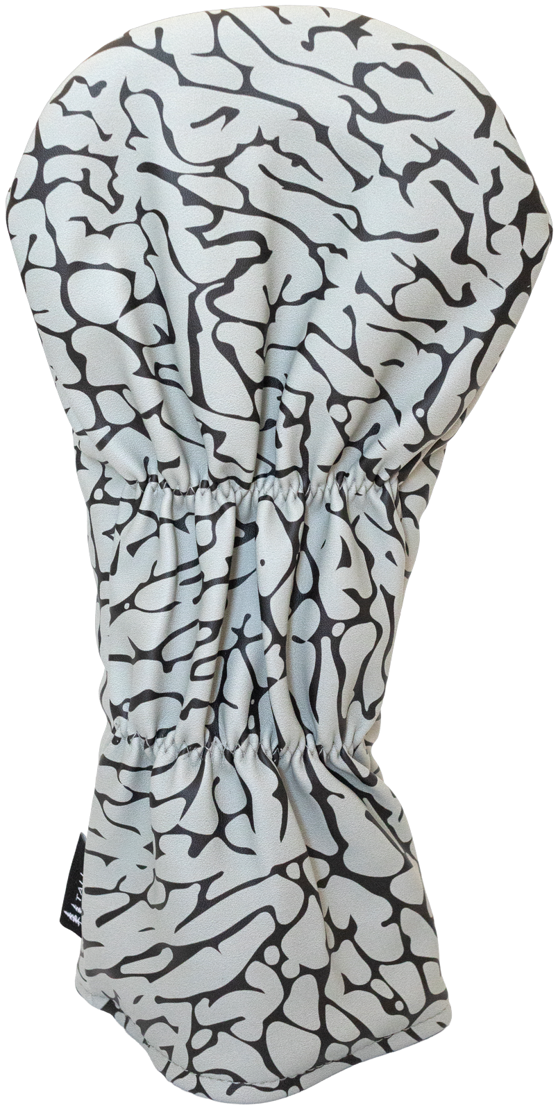 "Pumpman" driver headcover by Tall Pines Golf, front view